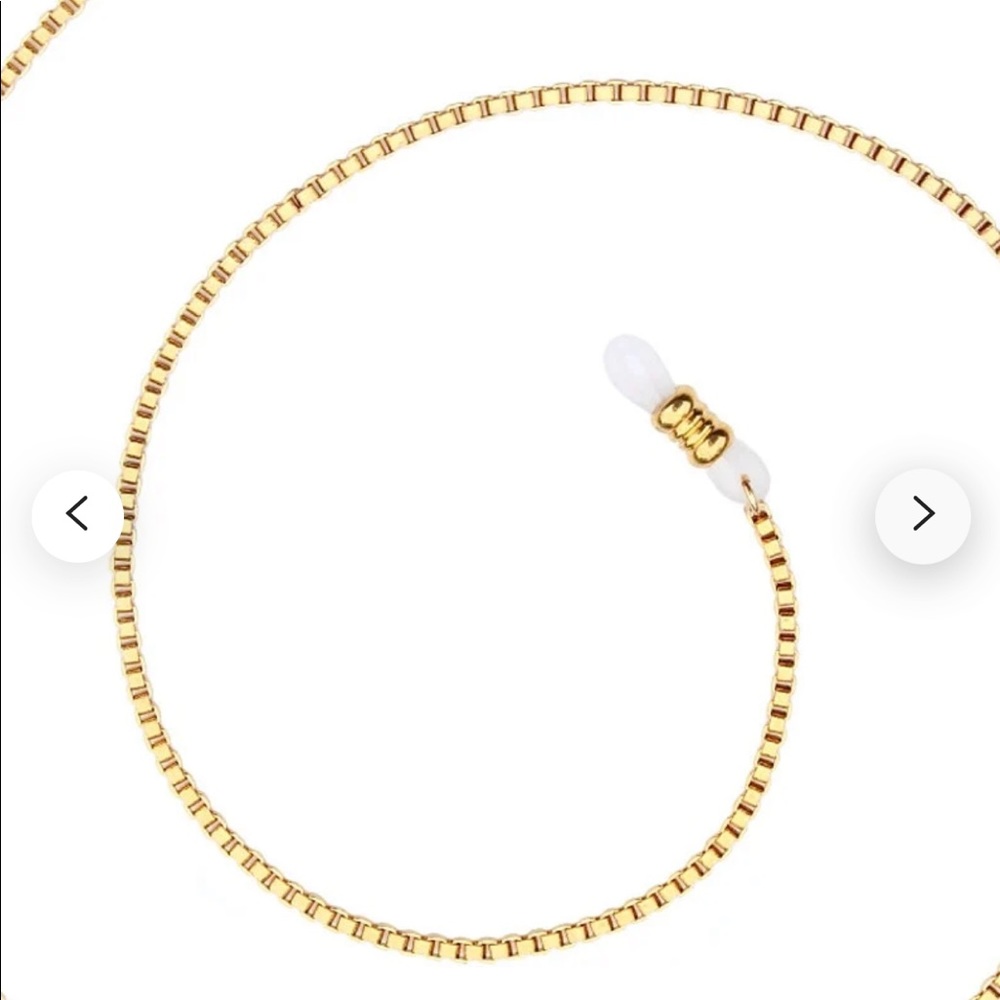 Gold Glasses Chain & Pearl Glasses Chain